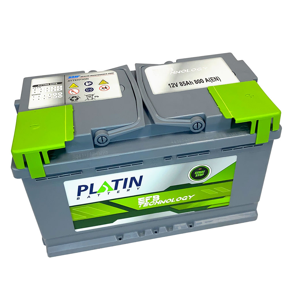 Аккумулятор автомобильный Platin 850 SAE 85 Ah (о.п.) низ.